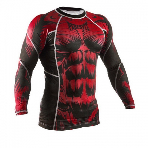 Рашгард Peresvit Beast Silver Force Rashguard Long Sleeve Red фото